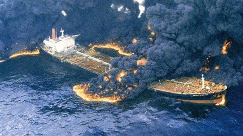 Пожар на нефтяном танкере «Castillo de Bellver», 1983 год