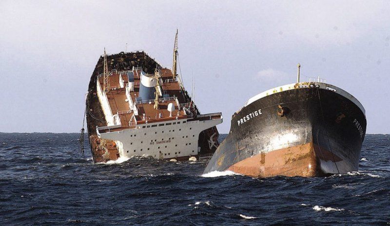 Крушение танкера «Prestige», 2002 год