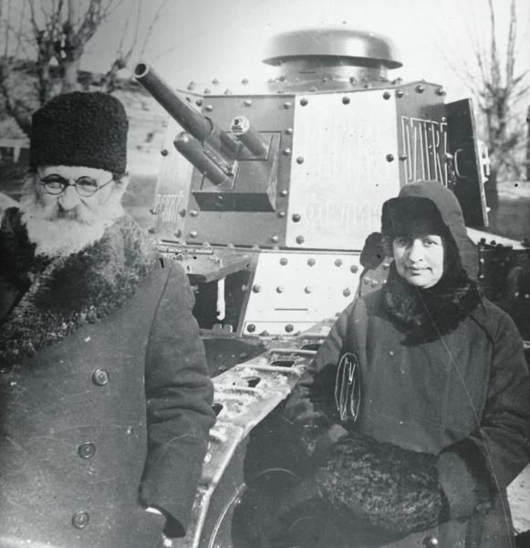 Феликс Кон и Софья Дзержинская. 11 марта 1928
