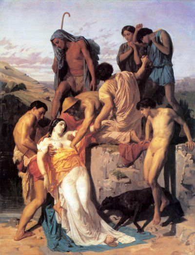 «Зенобия на берегу Аракса», картина Вильяма Бугро (1850)