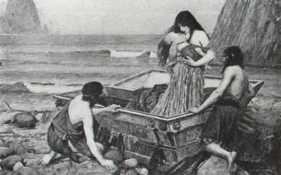 «Даная», Джон Уотерхауз, 1892 (утрачена)