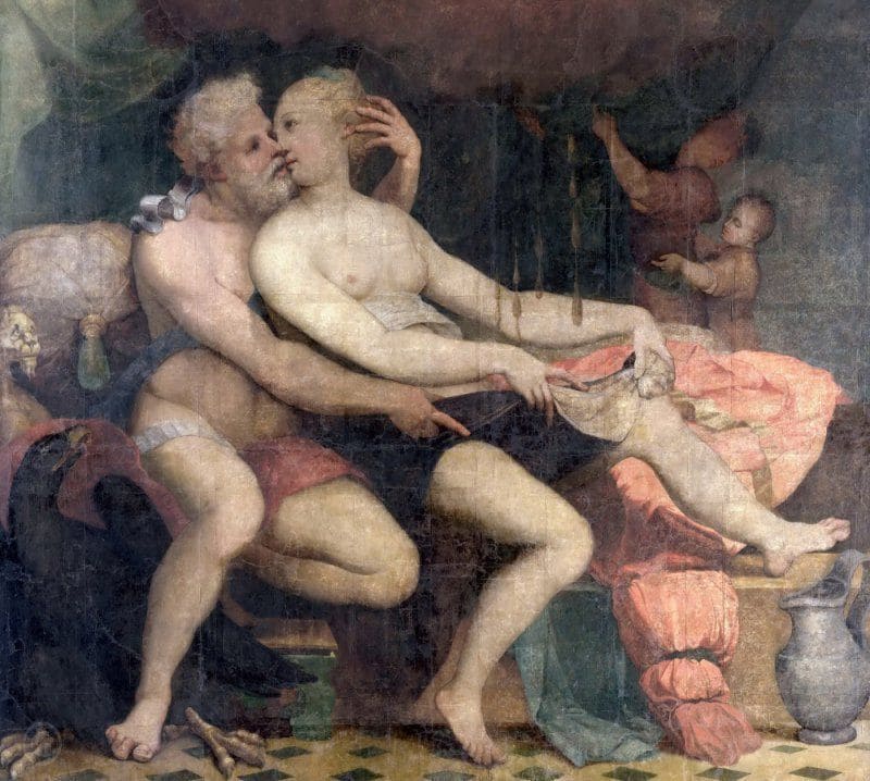 «Юпитер и Даная», 1499, Джулио Романо (Джулио Пиппи)