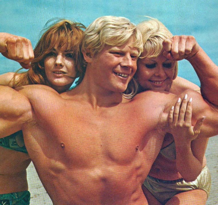 Дейв Дрейпер, 1968 год. Фото из журнала Muscle Builder 9/68