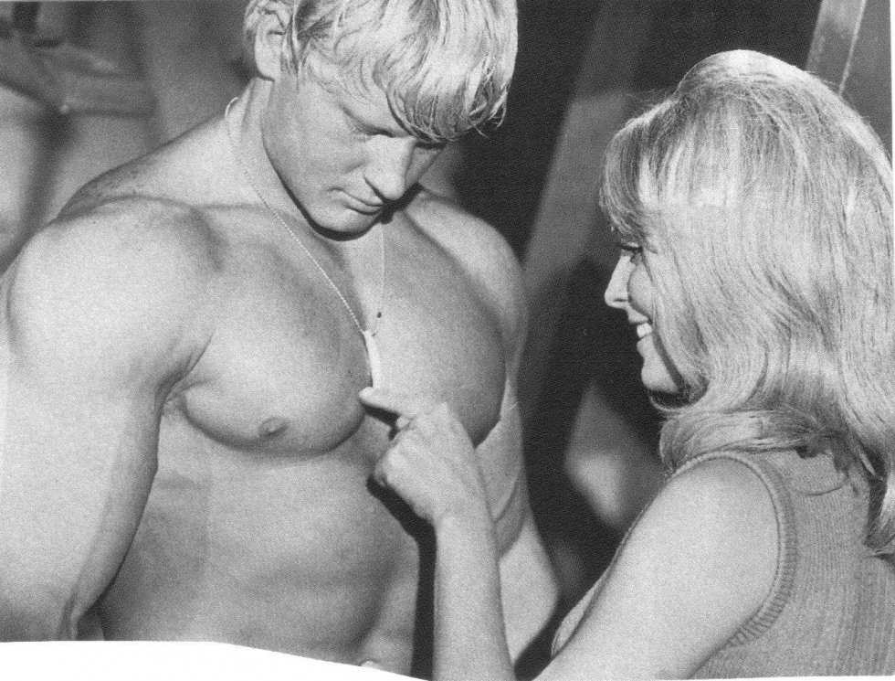 Шэрон Тейт (Sharon Tate) и Дэвид Дрейпер (David Draper). 1967 год