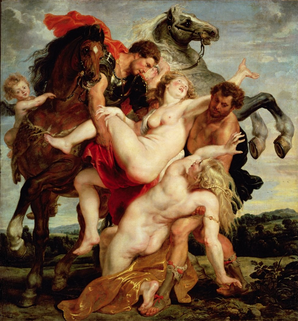 Похищение дочерей Левкиппа, ок. 1618, Питер Пауль Рубенс и Ян Вильденс