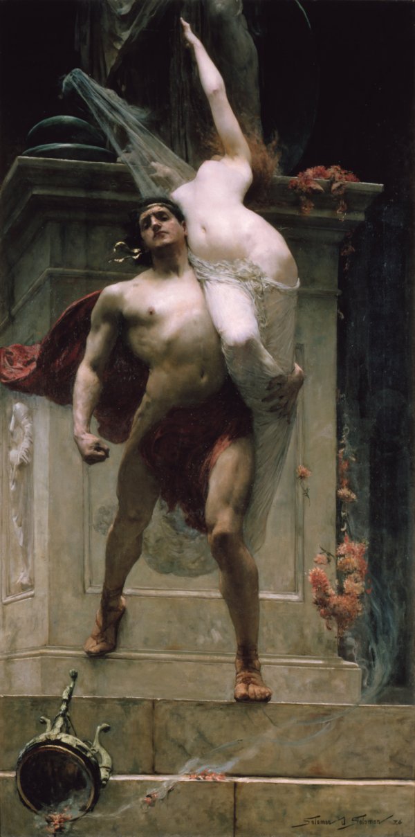 «Аякс и Кассандра» (1886), картина Соломона Соломона