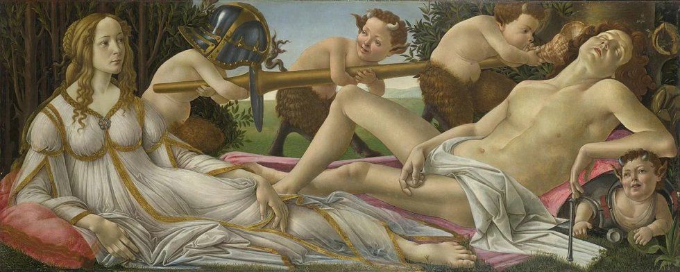 «Венера и Марс», 1483