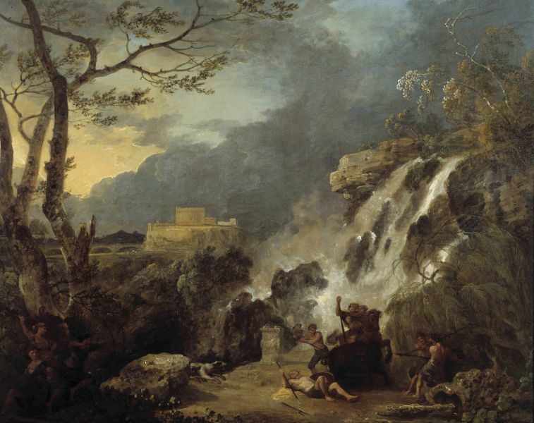 Мелеагр и Аталанта, ок.1770 г, Ричард Уилсон