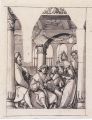 Лейна перед судьями, Ганс Гольбейн Младший, 1517-18 год